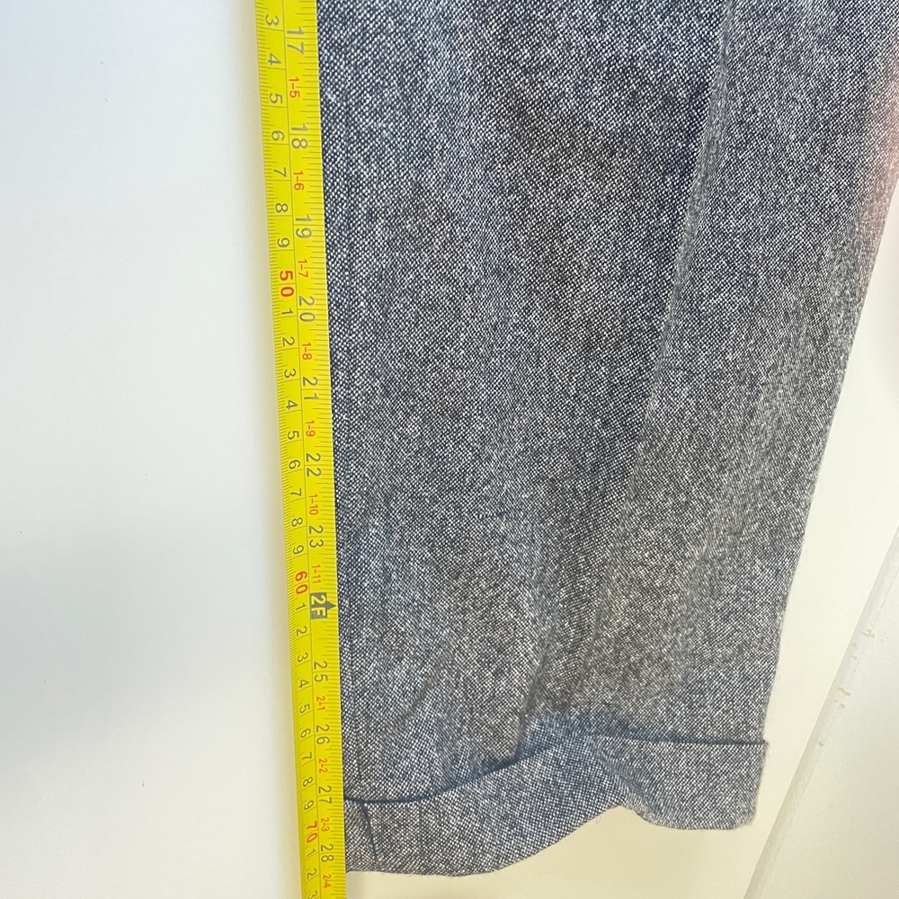Lauren Ralph Lauren Wool Plaid Pleated Trouser Pant Gray SZ 12 - Picture 11 of 11